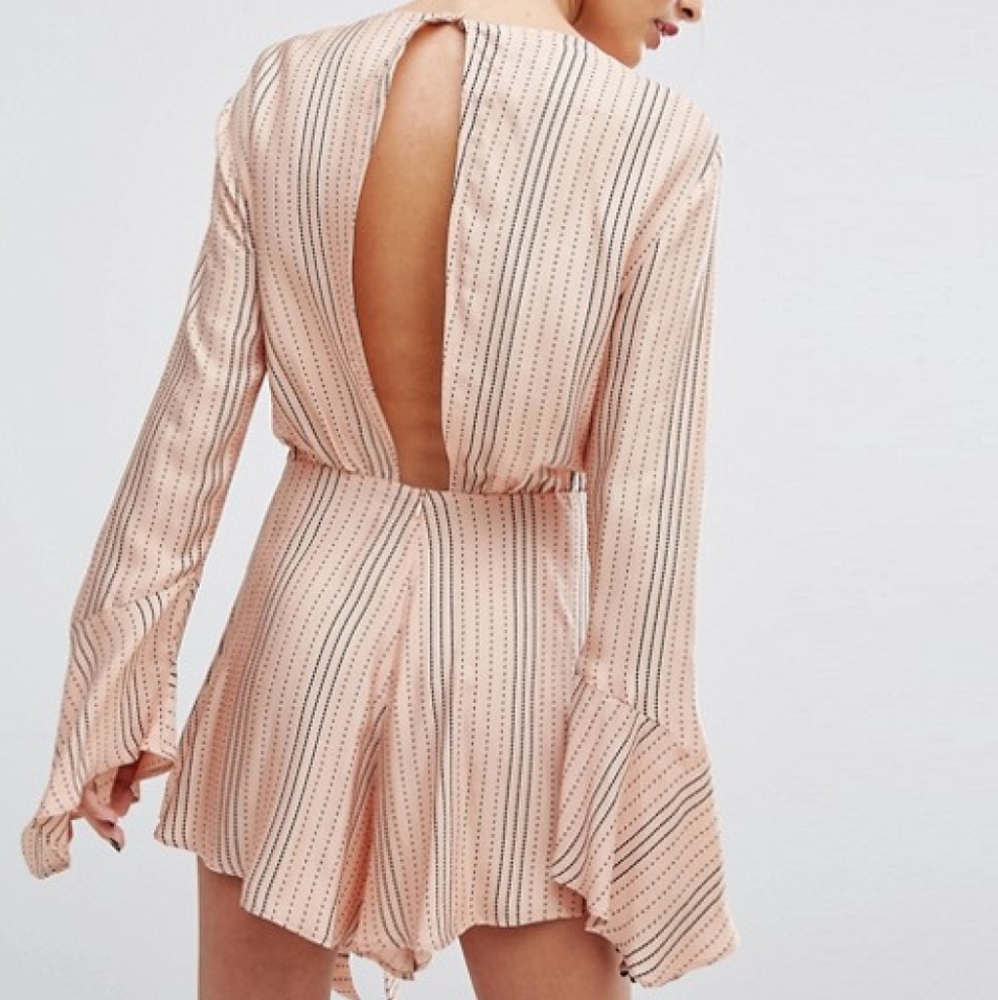 BEC + BRIDGE Pixie Dance Long Sleeve Bell Sleeve Playsuit - Picture 8 of 16